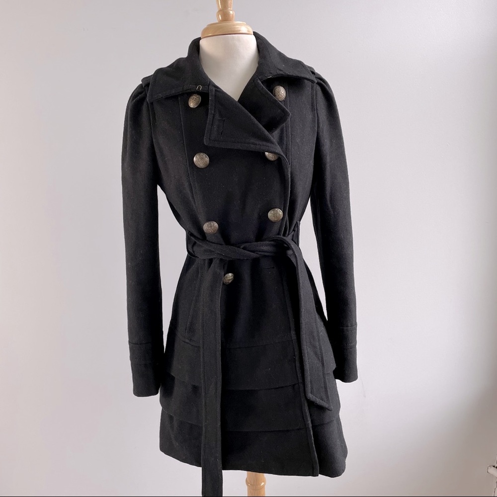 Express Black Winter Coat M